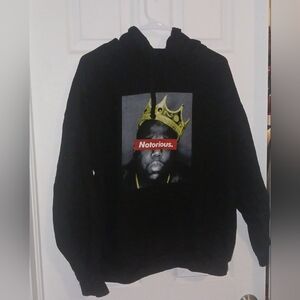 Notorious Black Graphic Hoodie